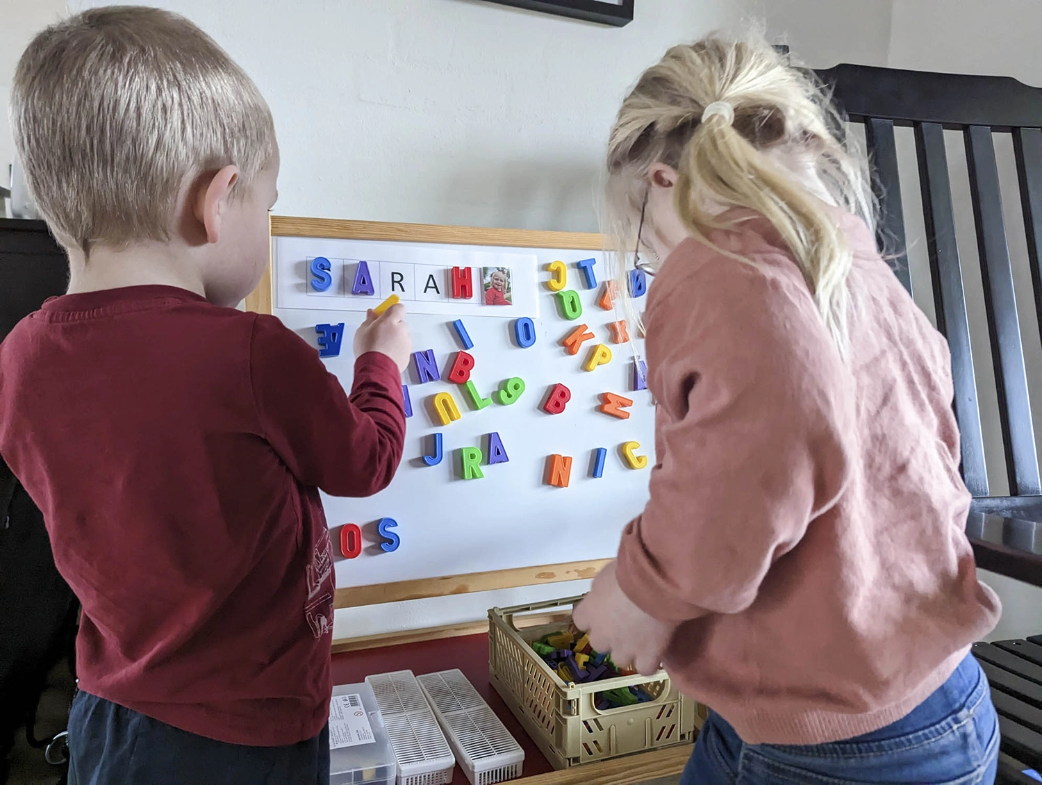 Træning af barn med Downs syndrom